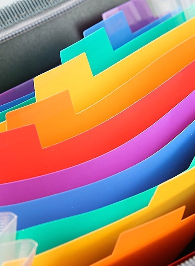 حقيبة وثائق مقاومة للحريق والماء بتصميم أكورديون، حقيبة مستندات مقاومة للحريق، 36525020 ملم، مثالية للاستخدام المنزلي والمكتبي - Image 5