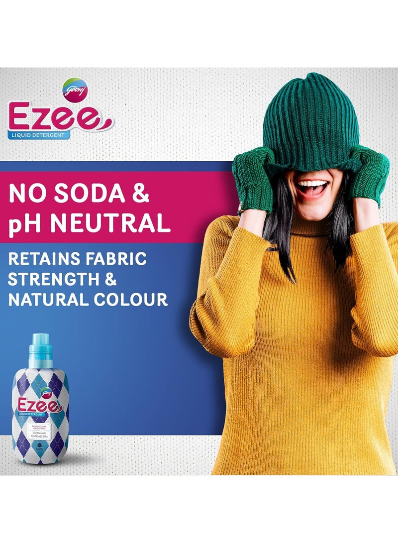 Ezee Godrej Ezee Liquid Detergent - Winterwear No Soda Formula 2 kgs (1 bottle and 1 refill) - Image 3