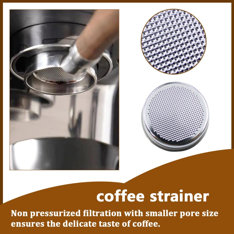 Rsoise 54mm Coffee Filter Basket Replacement for Breville Express Coffee Filter Basket (1 Pcs) - Image 4