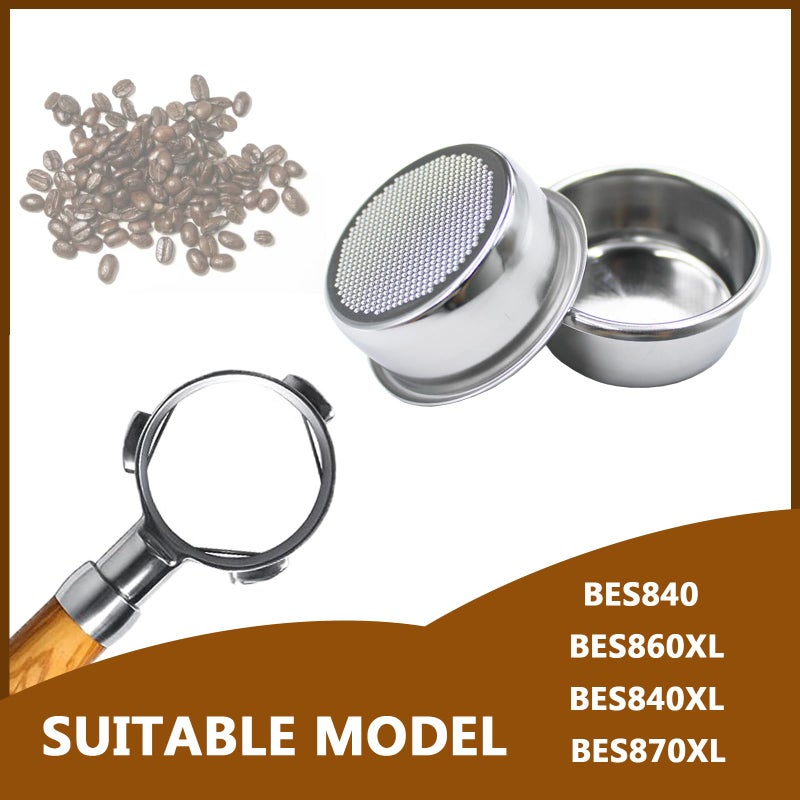 Rsoise 54mm Coffee Filter Basket Replacement for Breville Express Coffee Filter Basket (1 Pcs) - Image 3