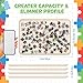 LOYIM 4 Pcs 15 x 105 Extra Large Puzzle Sorting Trays Stackable Puzzle Trays for Sorting Piece Sorter Jigsaw Storage Accessory for 2000300050006000 PiecesBeige - Image 4