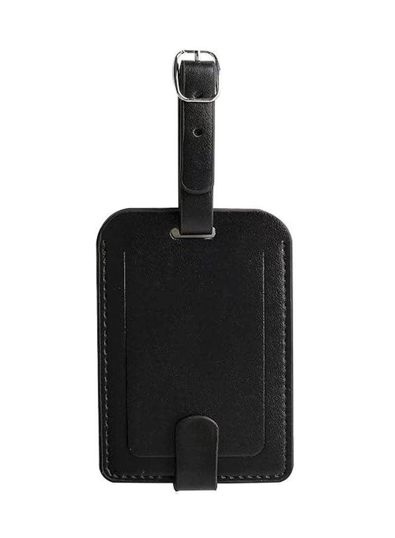 هاناميشي Luggage Tags High Quality PU Leather Luggage Tags Privacy Protection Travel Bag Tags Suitcase Tags