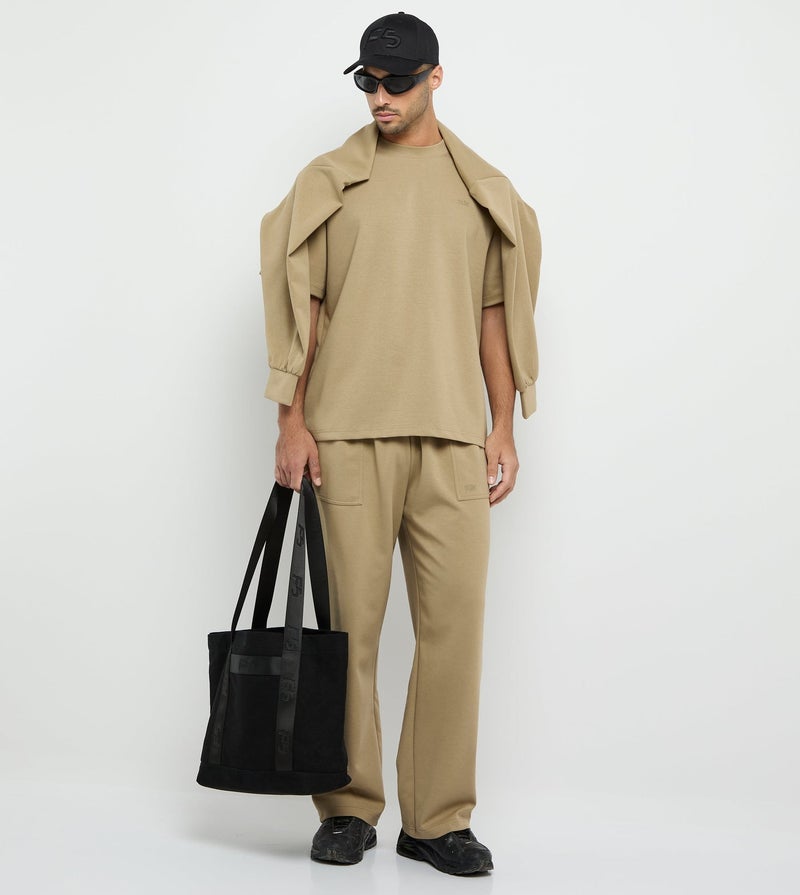 إف5 تيشيرت رجالي كبير الحجم بشعار - Image 2