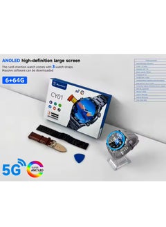 CY01 Large Size 5G Smart Watch Android NFC OLED Smart Watch Email iOS Compatible