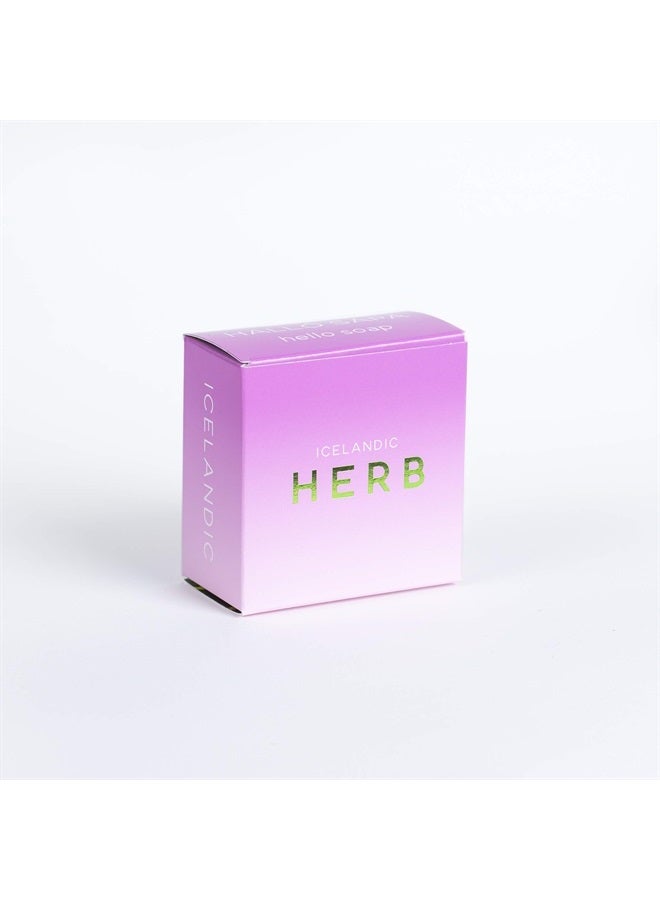 HALLÓ SÁPA Icelandic Angelica Herb Soap - Image 3