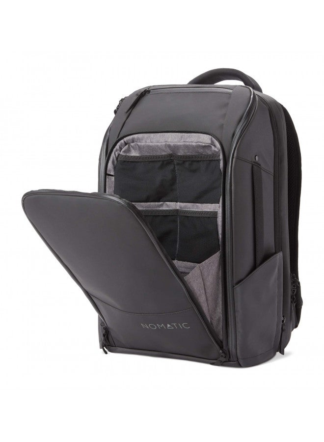 NOMATIC NOMATIC Travel Pack - 20L Water Resistant Laptop Bag - TSA-Ready Expandable Olive Backpack  - Image 3