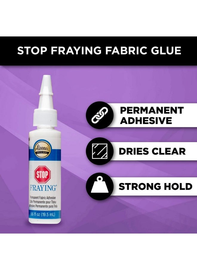Aleene's Fabric Specialty Glue .66Oz 3/Pkg, Clear  - Image 5
