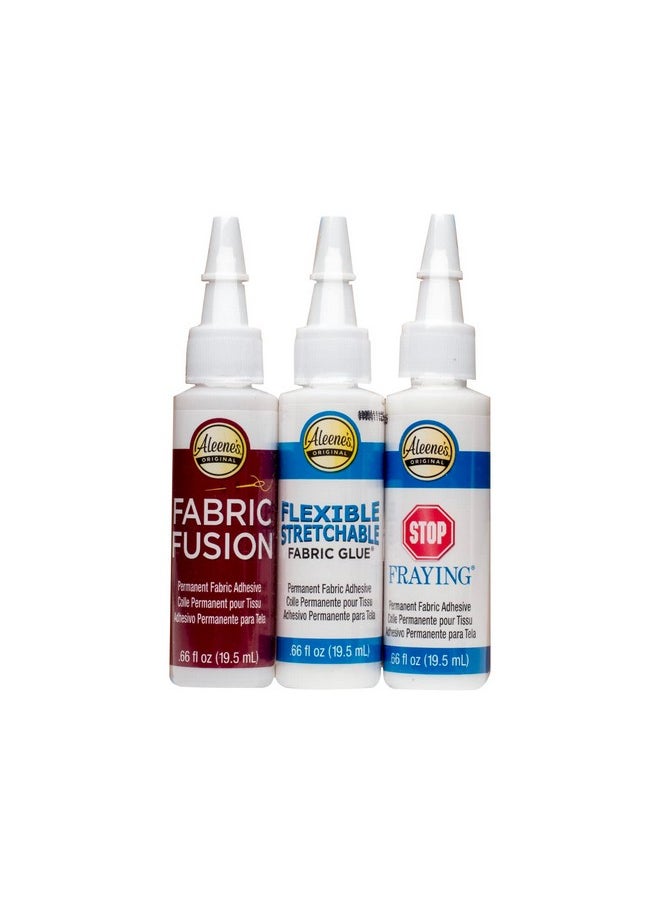 Aleene's Fabric Specialty Glue .66Oz 3/Pkg, Clear  - Image 2