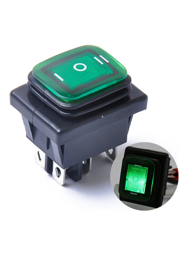NIBEMINENT On-Off 6 Pin 12V Car Boat LED Toggle Switch - Image 1