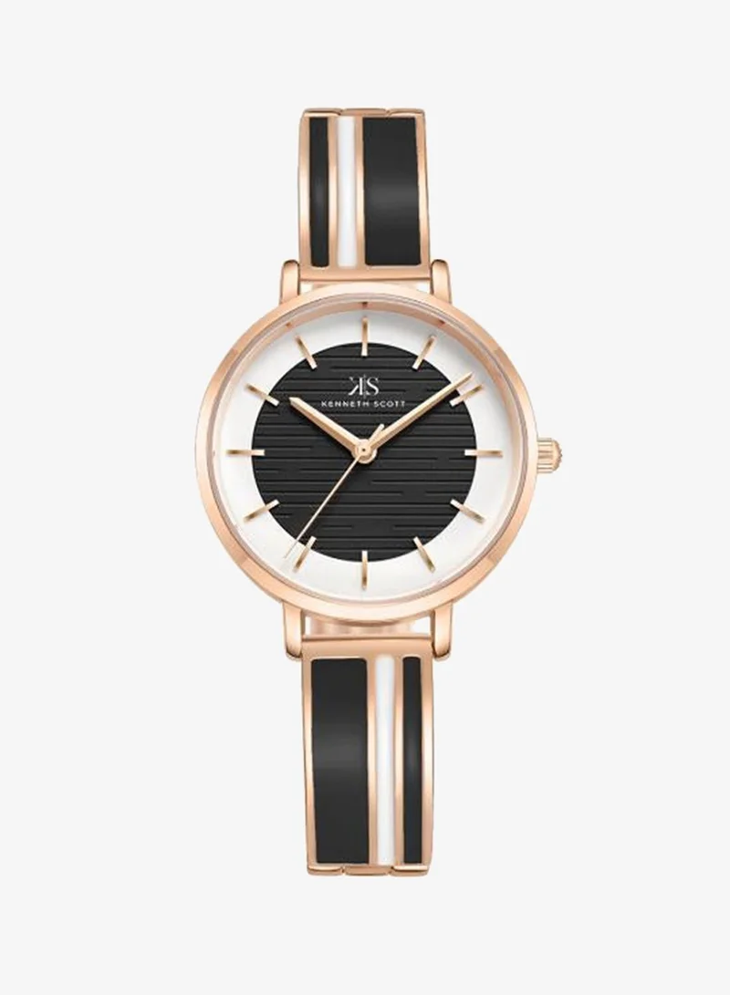 KENNETH SCOTT Women's Alloy Analog Watch K23501-RBBB - 32 mm