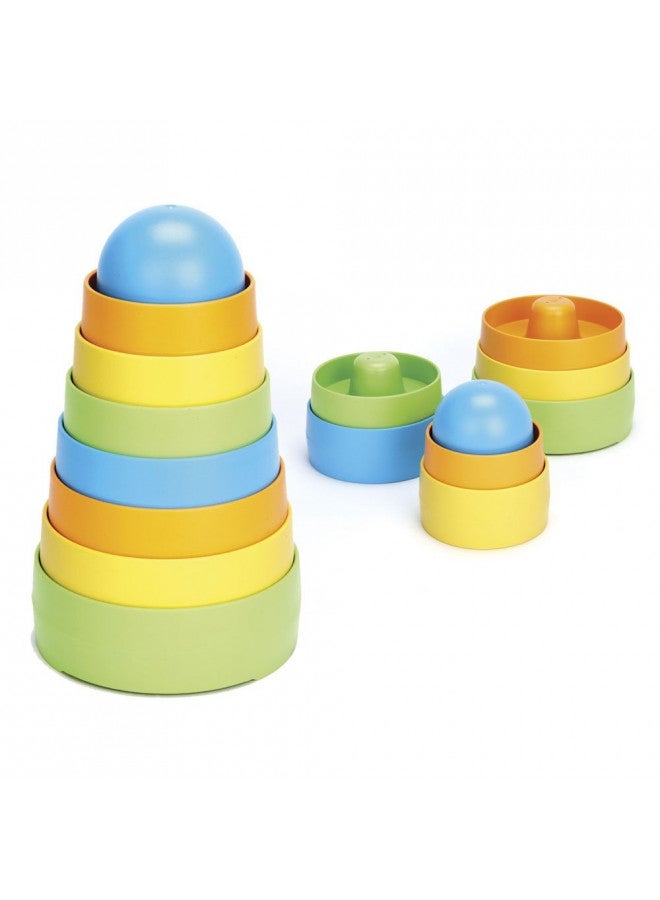 Green Toys My First Stacker, Colors May Vary - Image 1