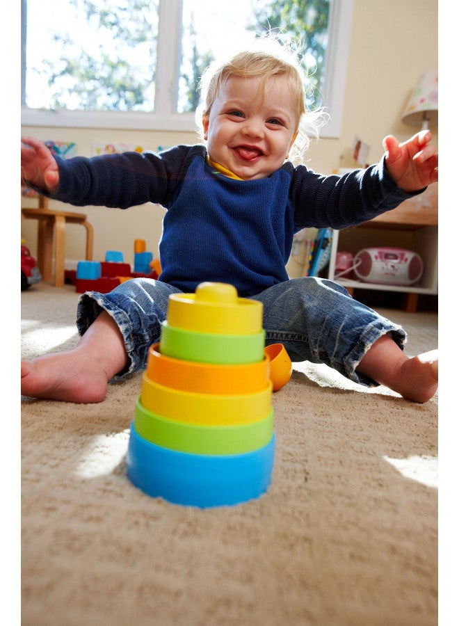 Green Toys My First Stacker, Colors May Vary - Image 3