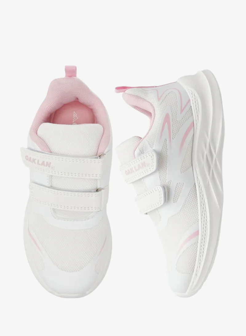 Oaklan by Shoexpress Girls Pull Tab Detail Sports Shoes with Hook and Loop Closure