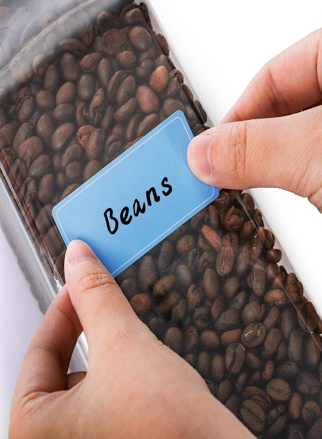 Goaste 8 Pack Laundry Detergent Dispenser, 54oz Laundry Soap Dispenser Bottle with Waterproof Label, Liquid Laundry Detergent Container, Plastic Fabric Softener Organizer for Bleach Powder Beads - Image 5