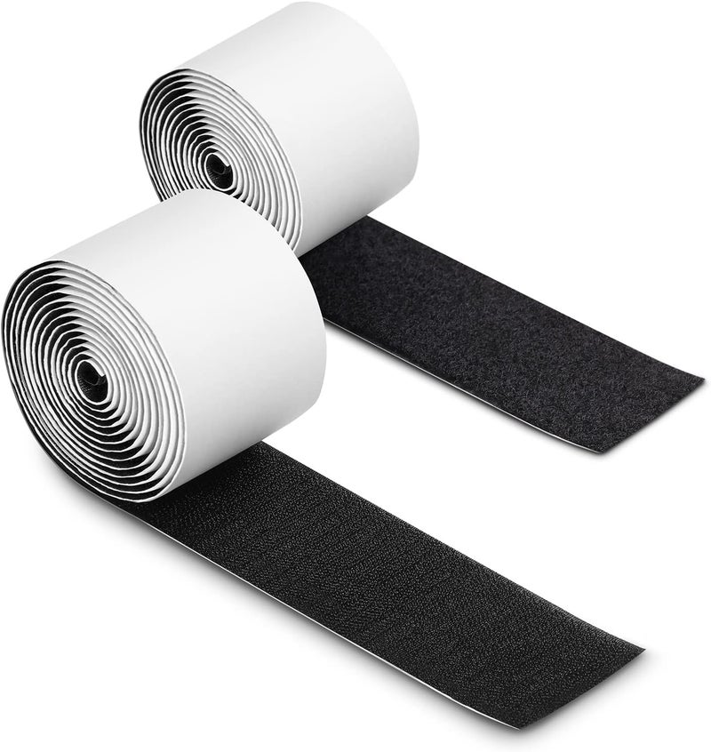 STRICH Pedal Board Hook Loop Strips, Guitar Pedalboard Mounting Grip Kit Length 2M Width 5CM - Image 1