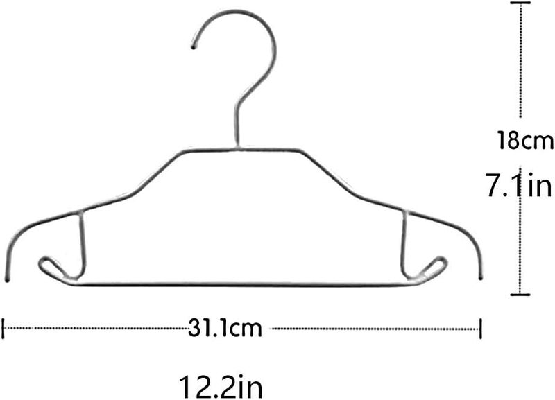 Clothing Hangers Non Slip Clothes Hangers Space Saving Clothes Hangers Durable Hangers,Material Environmentally Friendly,for Coat Jackets Shirts Sweaters Dresse,Blue-10 Pack - Image 3