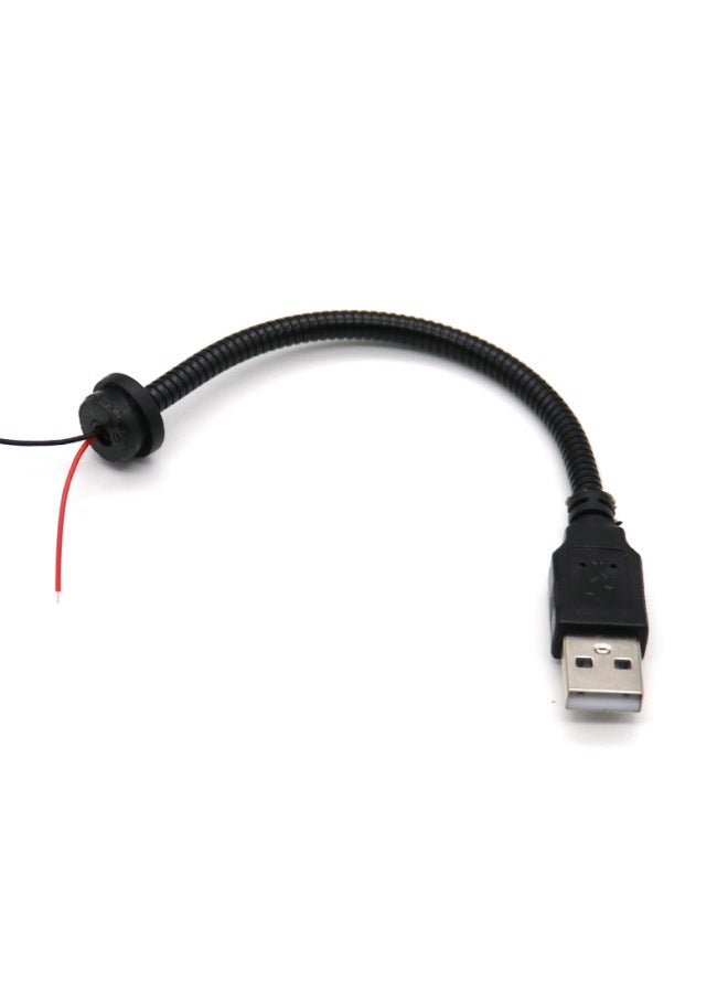 Car Projection Lamp Net Celebrity Car Starry Atmosphere Lamp USB Roof Starry Light USB Starry Light Hose-Color:Black-Dimensions:5.1*135 - Image 3