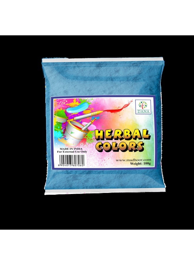 Herbal Colors, Blue - 100g, India