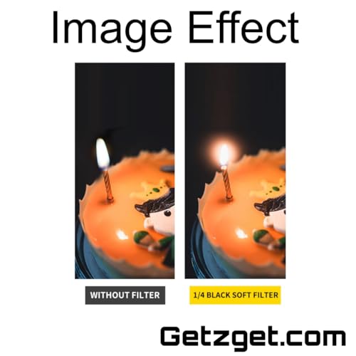 GetZget® Nd Filters Lens Compatible with Samsung Galaxy S23/24/25 Ultra, Vivo X100/200 Pro, Xiaomi 14 Ultra, DSLR Camera (Black Soft Filter, 67mm) - Image 3