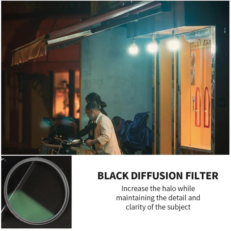 GetZget® Nd Filters Lens Compatible with Samsung Galaxy S23/24/25 Ultra, Vivo X100/200 Pro, Xiaomi 14 Ultra, DSLR Camera (Black Soft Filter, 67mm) - Image 5