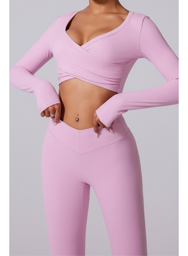 New Product Style Body Shaping Sports and Leisure Yoga Clothing Set - Image 3