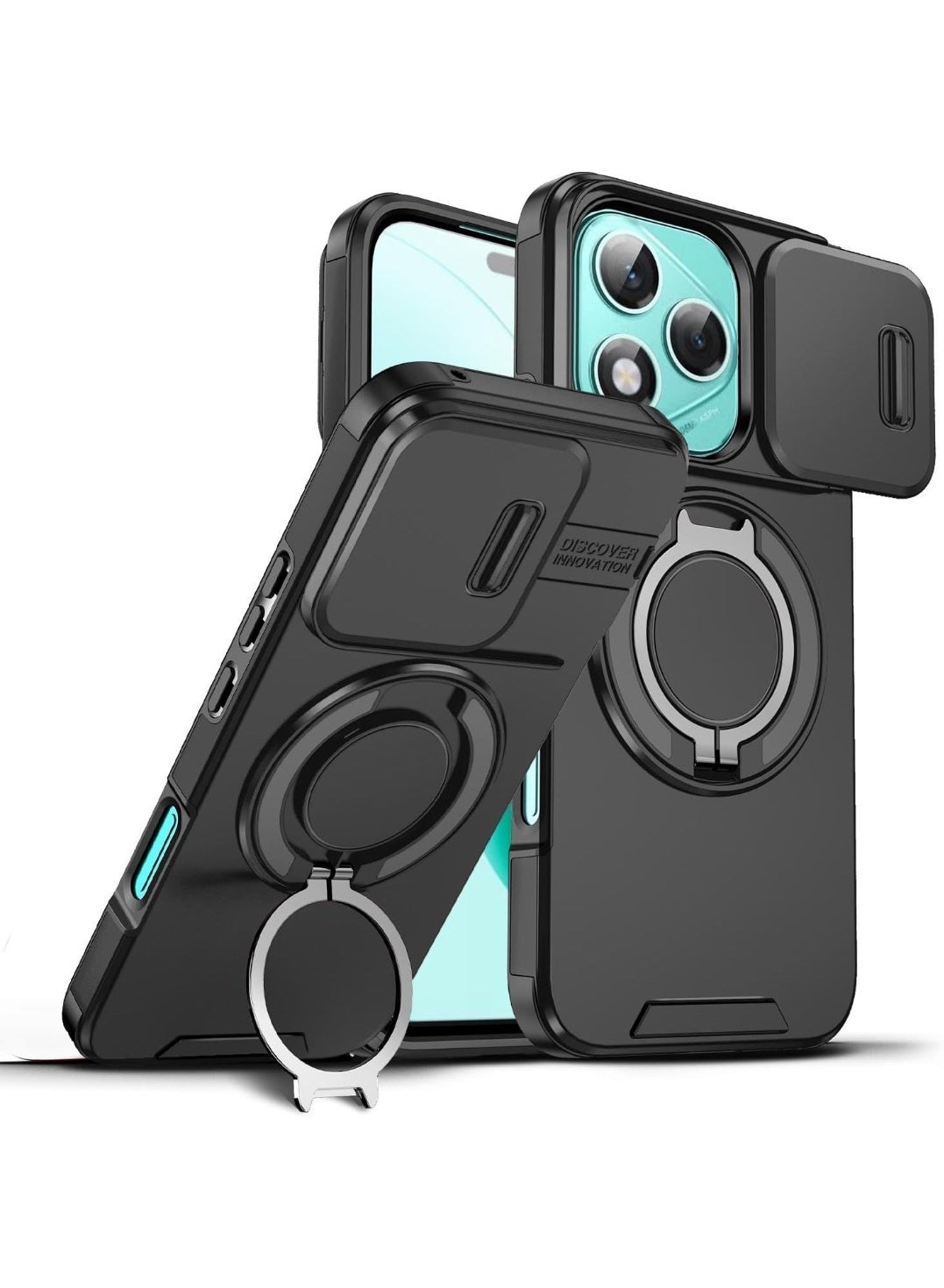 جولدن ماسك Goldenmask Honor 400 Lite Sliding Camshield Ring Holder Case