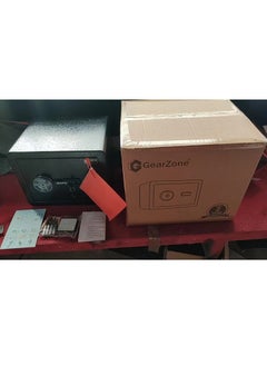 GearZone GearZone Biometric Home Safe, 0.7 Cubic Feet Fingerprint Safe Lock Box, Money Box for Jewelry Cash Valuables,Perfect for Home/Office/Hotel, Black  - Image 2