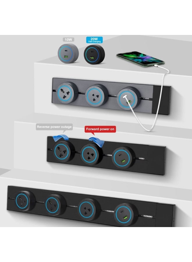 Sanshe sharm New Black English Magnetic Socket - Image 5