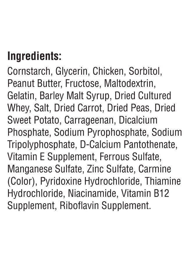 SmartBones with Peanut Butter Mini Chews 8 Count, Rawhide-Free Chews for Dogs, No Artificial Preservatives or Flavors Added - Image 3