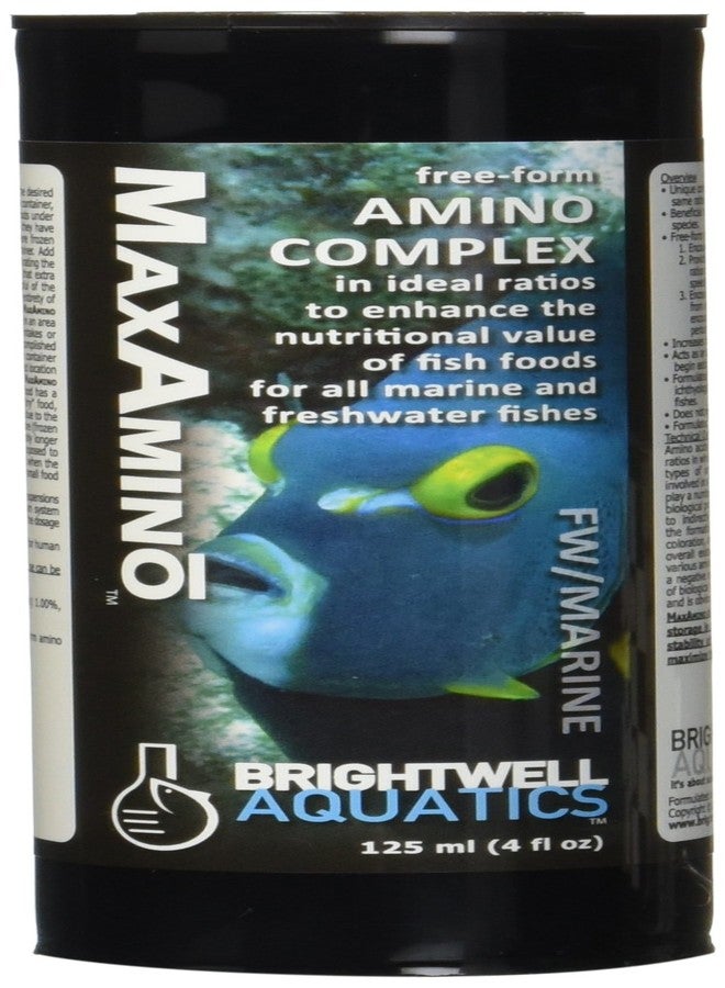 برايت ويل أكواتيكس برايتويل أكواتيكس ماكس أمينو - مركب الأحماض الأمينية السائل لجميع أسماك المياه المالحة والعذبة - Image 1