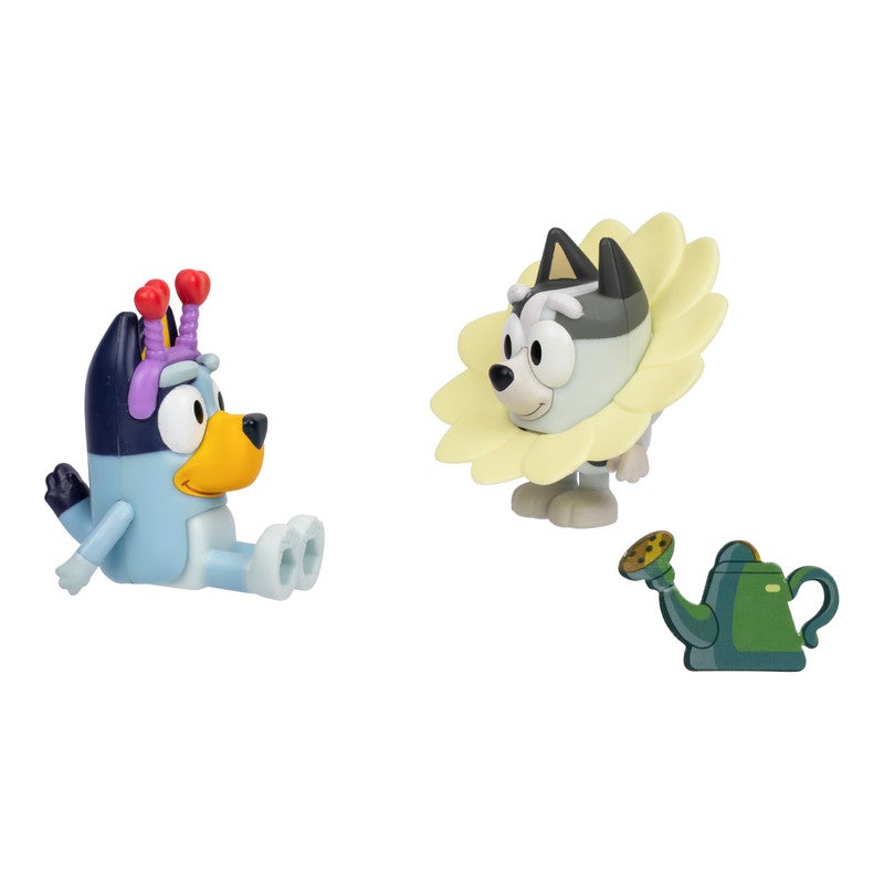 BLUEY S13 FIGURE 2PK SPRING TIME BLUEY & MUFFIN - Image 4