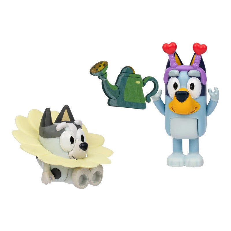 BLUEY S13 FIGURE 2PK SPRING TIME BLUEY & MUFFIN - Image 5