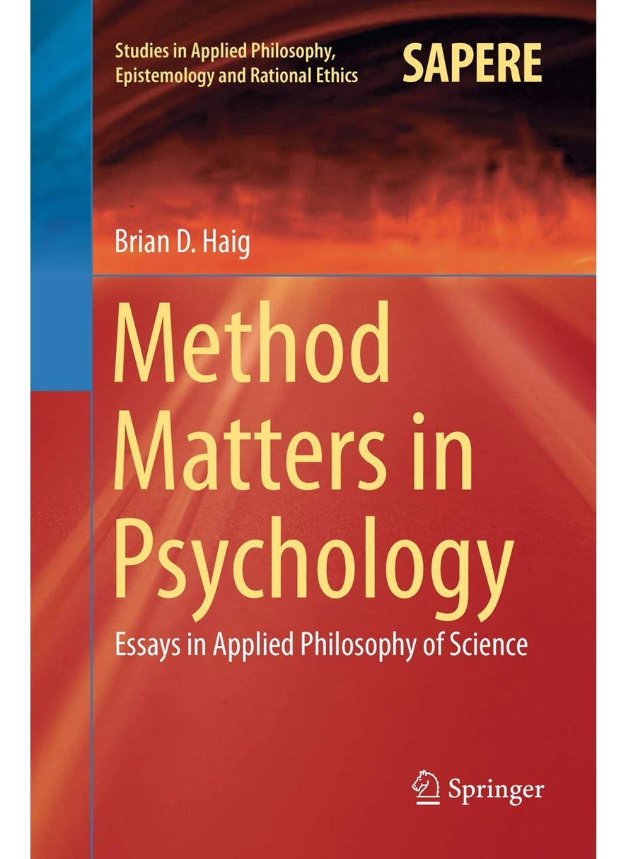 Method Matters in Psychology: Essays in Applied Philosophy of Science 