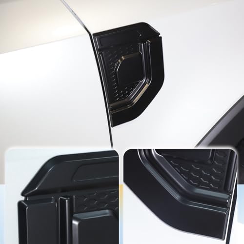 LLKUANG Car Fender Air Vent Trim Sticker Compatible with Toyota Land Cruiser Prado 250 J250 LC250 /Le-x-us 2024 2025,Car Side Vent Cover Hood Intake Bezel Trim,Side Scoop Hood Sticker Car Exterior Accessories - Image 5