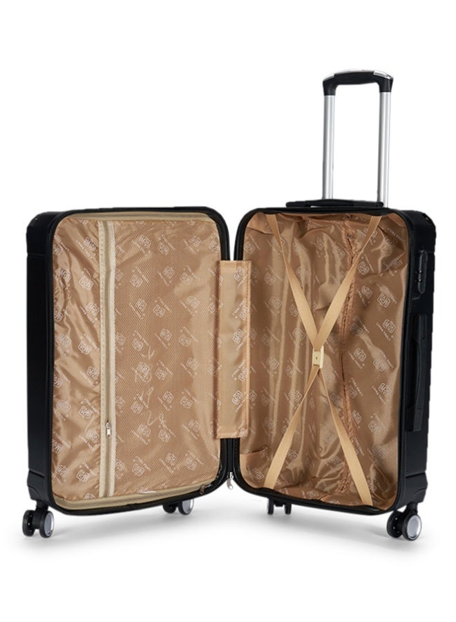 ليمرا شنطة سفر 20 بوصة خفيفة الوزن – عجلات 360° – خامة ABS متينة – مقبض تلسكوبي – حقيبة مقصورة للطائرات لون أسود - Image 5