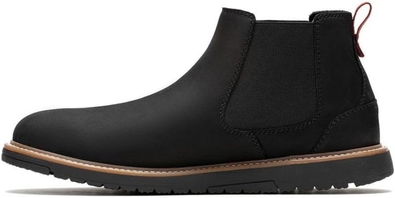 Hush Puppies أحذية هاش بابيز جلدية بارتفاع الكاحل - Image 1