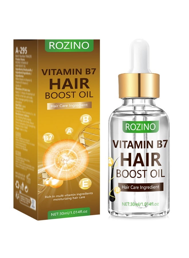 روزينو زيت فيتامين للعناية بالشعر العطري، زيت العناية بالشعر الناعم، مرطب، إصلاح، صبغ وتجعيد الشعر التالف، زيت عطري للعناية بالشعر 30 مل - Image 1