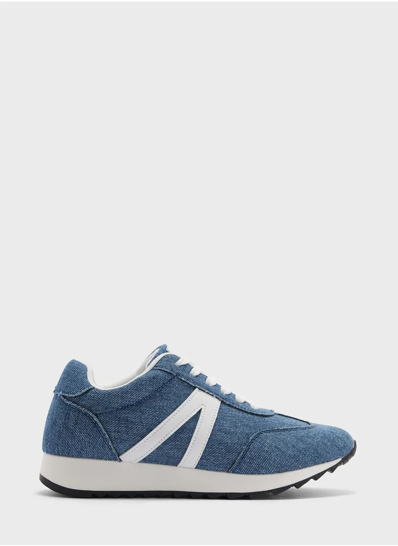 Ginger Denim Lace Up Sneaker