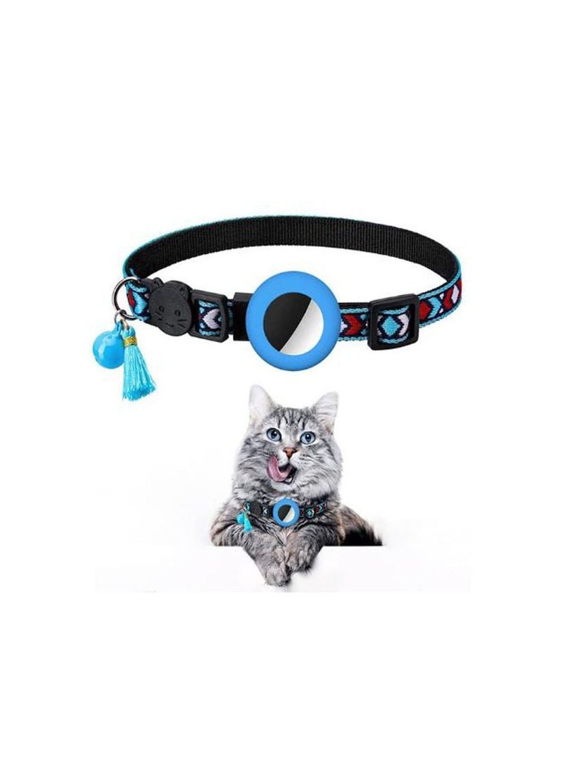 طوق أير تاج جديد قابل للتعديل للحيوانات الأليفة للقطط والكلاب طوق مضاد للفقد مع حامل أير تاج ملحقات للكلاب والقطط مع جرس - Image 1