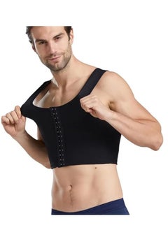 Spall Mens Slim Control Shaper Compression Tank Top Body Posture Corrector Corset Sleeveless Top Abdomen Control Underwear  - Image 1