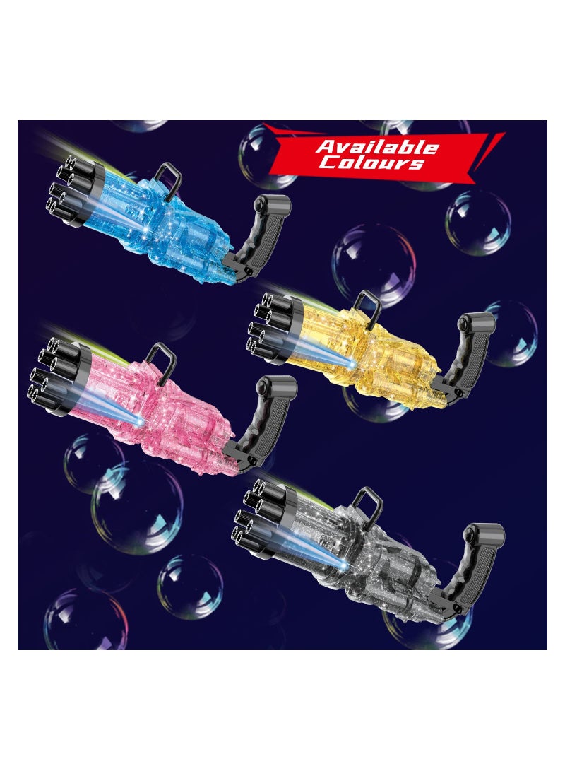 Little Story - 8 Holes Bubble Machine Kids Gun  - Black - Image 4