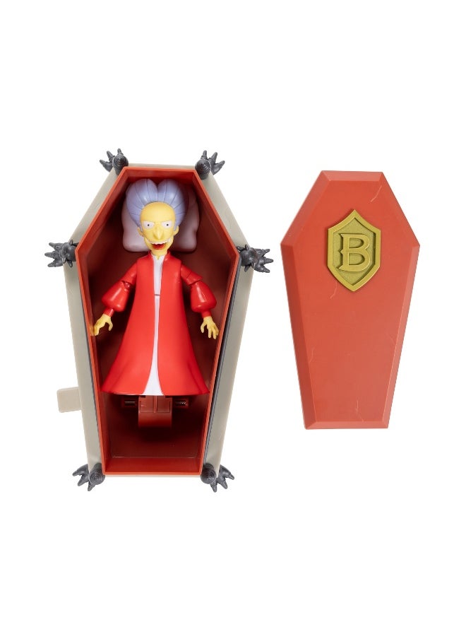 The Simpsons The Simpsons Vampire Mr. Burns Sun/UV Light Face Burn UV Activated Figure (12.7 cm)  - Image 2