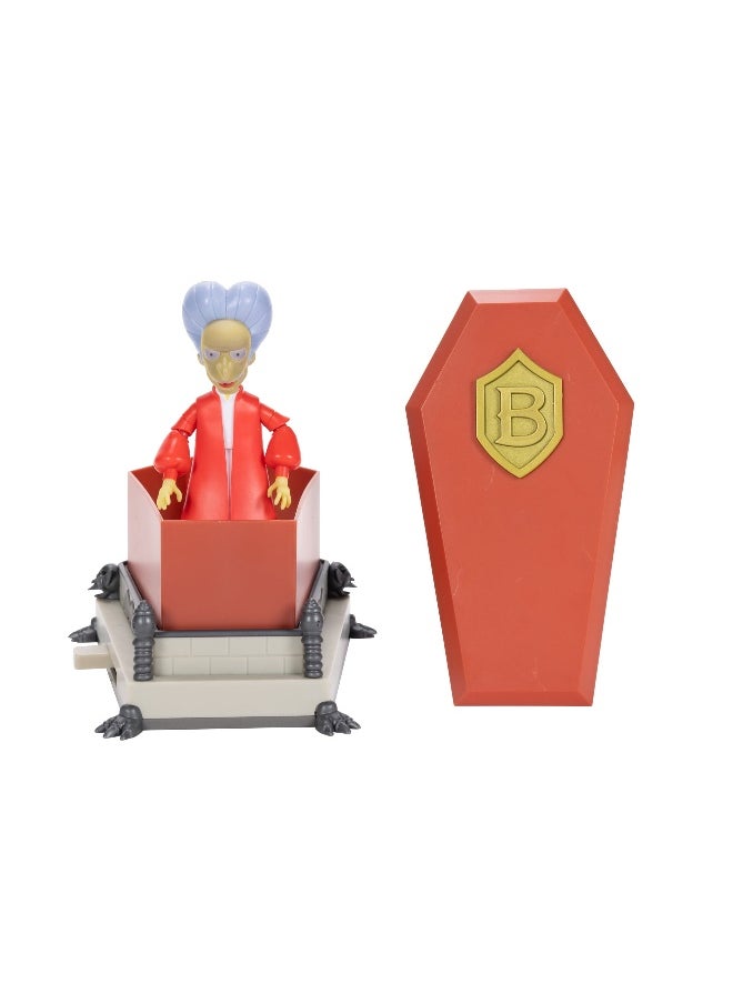 The Simpsons The Simpsons Vampire Mr. Burns Sun/UV Light Face Burn UV Activated Figure (12.7 cm)  - Image 3