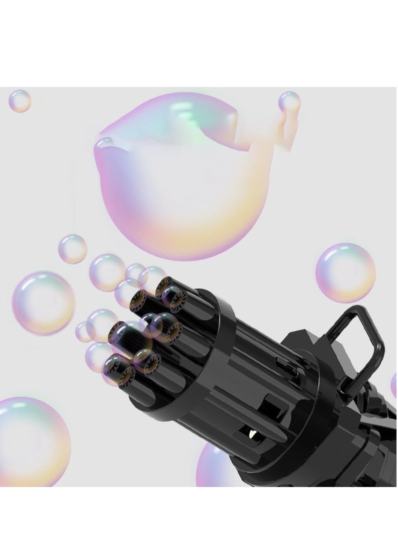 Excefore Bubble Machine Cool Toys Gift Hole Huge Amount Automatic Bubble Maker Kids Bubble Machine Outdoor Toys for Boys Girls Age 3+ Bath Toys for Indoor Outdoor Black - Image 4