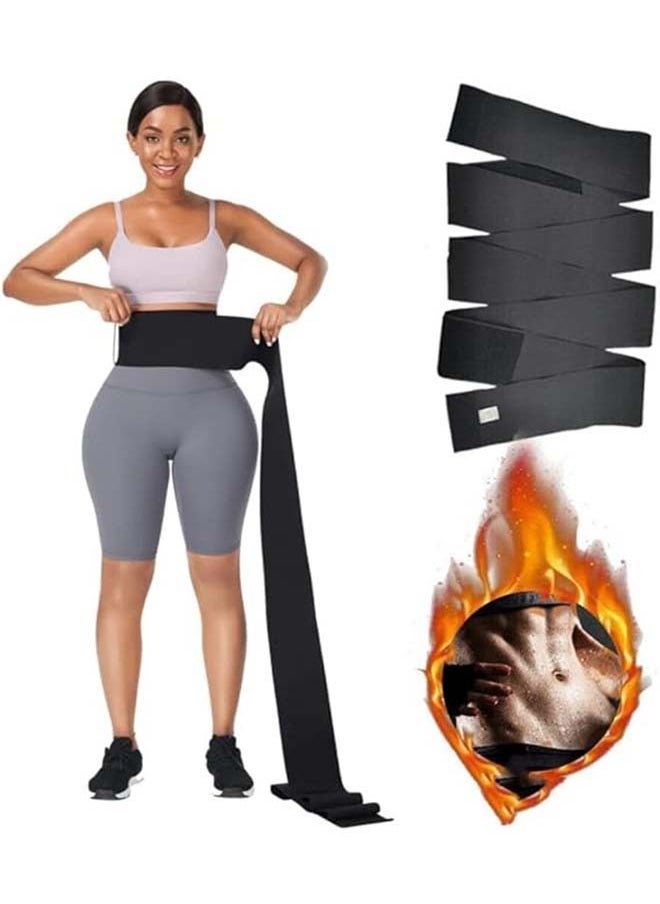 Ocean Waist Belt, Wrap Waist Trainer for Women, Tummy Wrap Waist Trimmer Belt Slimming Body Shaper  - Image 3