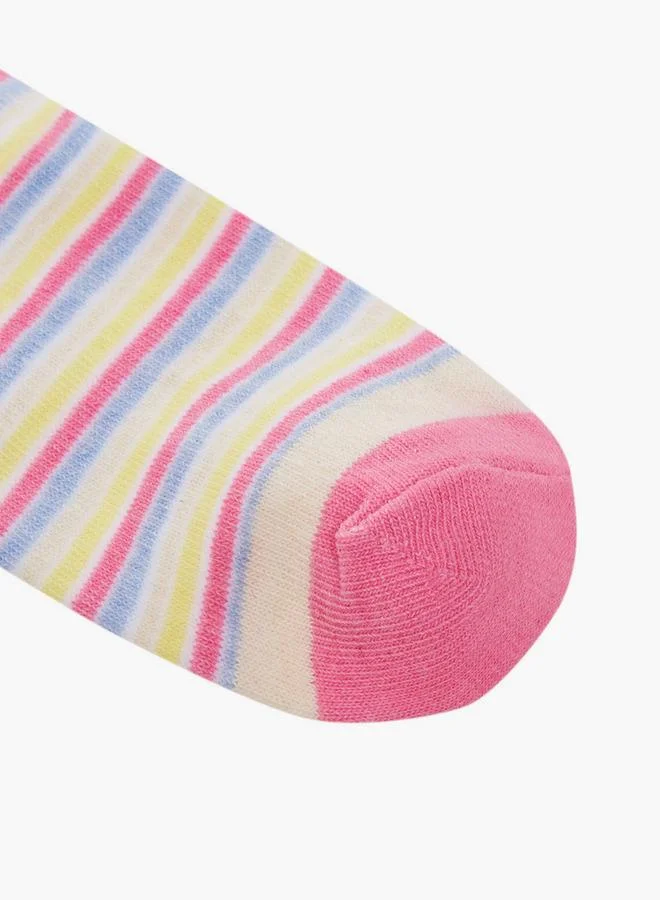 Flora Bella By Shoexpress Girls' Socks with Print - Set of 5