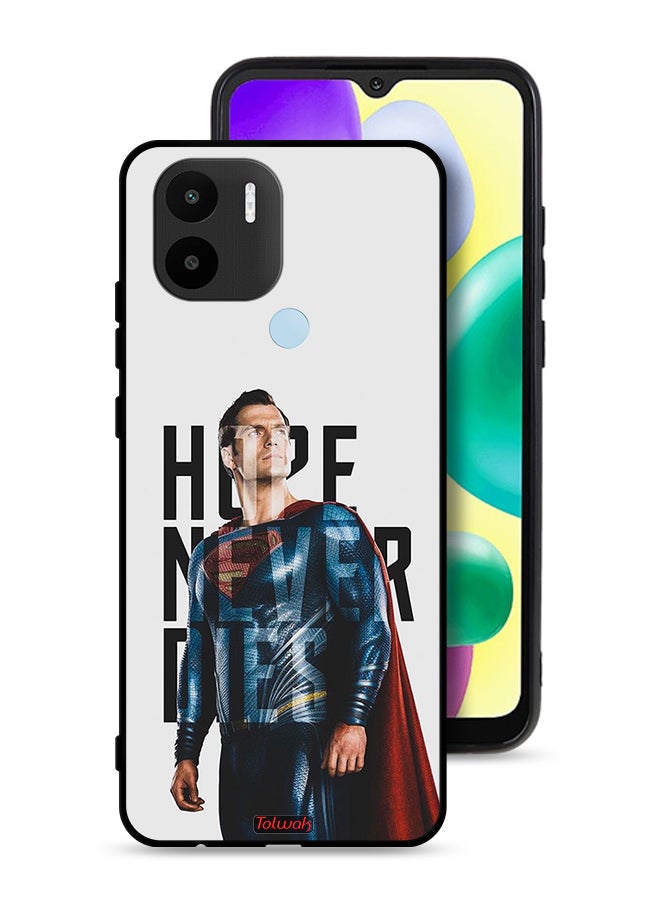 Tolwak Xiaomi Redmi A1 Plus Protective Case Cover Hope Never Dies - Image 1