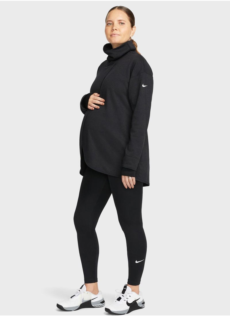Nike - Maternity Dri-Fit Pullover Jacket - Image 1