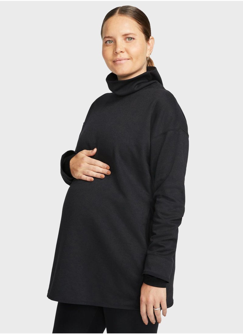 Nike - Maternity Dri-Fit Pullover Jacket - Image 1