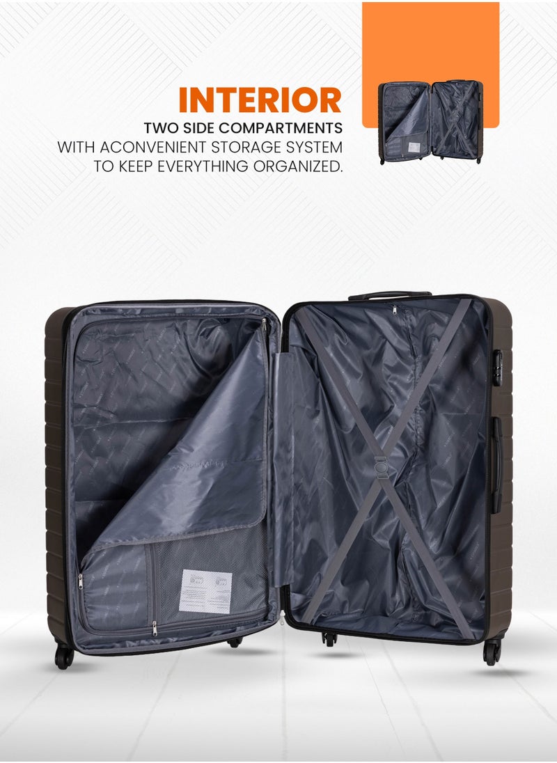 Stargold Suitcase Set of 3 PCS ABS Hardside Travel Luggage Bag  - Image 5